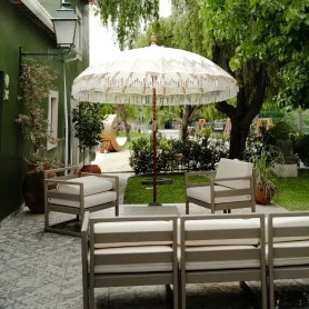 Terraço - Exterior - Hotel Rural Quinta do Pinheiro - Alcobaça Nazaré