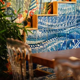 Painel de Azulejo - Mestre Ferreira da Silva - Hotel Rural Quinta do Pinheiro - Alcobaça Nazaré